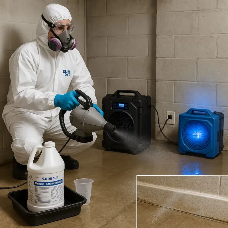 Sanitization and Odor Removal process in East Perrine, FL