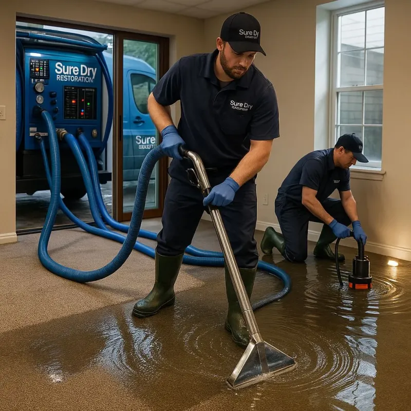 Water Extraction and Removal process in East Perrine, FL